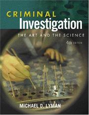 Criminal Investigation by Michael D. Lyman