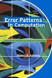 Cover of: Error Patterns in Computation (9th Edition) by Robert B. Ashlock