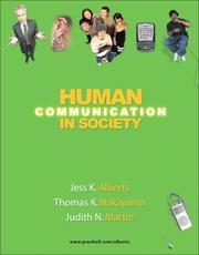 Human Communication in Society cover