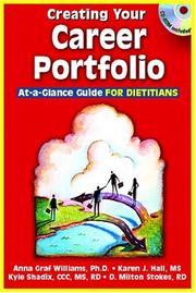 Cover of: Creating Your Career Portfolio by Kyle W. Shadix, D. Milton Stokes, Anna Graf Williams