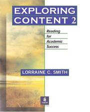 Cover of: Exploring content: reading for academic success