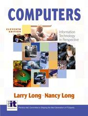 Cover of: Computers by Larry E. Long, Larry Long, Nancy Long, Larry Long, Nancy Long