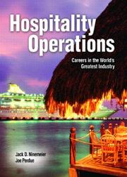 Cover of: Hospitality Operations by Jack D. Ninemeier, Joe Perdue