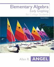 Cover of: Elementary Algebra Early Graphing, Second Edition