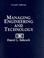 Cover of: Managing engineering and technology