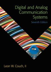 Cover of: Digital & Analog Communication Systems (7th Edition) by Leon W. Couch, Leon W. Couch