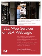 J2EE Web services using BEA WebLogic by Anjali Anagol-Subbarao