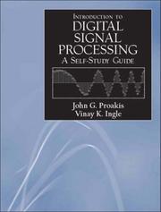 Cover of: A Self-Study Guide for Digital Signal Processing | John G. Proakis