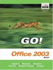 Cover of: GO Series: Microsoft Office 2003 Brief (Go Series for Microsoft Office 2003)