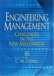 Cover of: Engineering Management | C. M. Chang