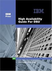 Cover of: High Availability Guide for DB2(R)