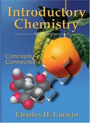 Cover of: Introductory chemistry by Charles H. Corwin