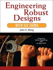Cover of: Engineering Robust Designs with Six Sigma