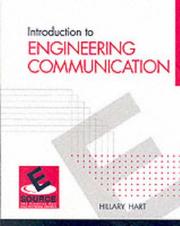 Cover of: Introduction to engineering communication | Hillary Hart