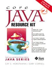 Cover of: Core Java 2 Resource Kit by Cay Horstmann, Gary Cornell