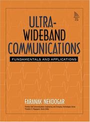 Ultra-Wideband Communications by Faranak Nekoogar