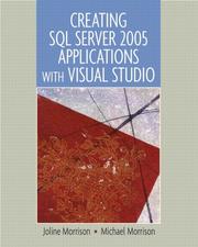 Cover of: Creating SQL Server 2005 Applications with Visual Studio