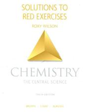 Cover of: Chemistry - the Central Science by Theodore L. Brown, Eugene H. Lemay, Bruce E. Bursten