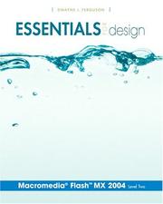 Cover of: Essentials for Design Macromedia(R) Flash(TM) MX 2004: Level 2 (Essentials for Design)