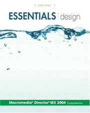 Cover of: Essentials for design, Macromedia Director MX 2004 / Tara Gray. by Tara Gray