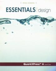 Cover of: Essentials for Design QuarkXpress 6- Level 1 (Essentials for Design) by Erika Kendra, Erika Kendra