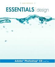 Cover of: Essentials for Design Adobe(R) Photoshop(R) CS - Level two (Essentials for Design) | Gary Poyssick