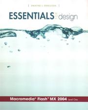 Cover of: Essentials for design: Marcomedia Flash MX 2004 level one