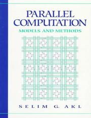 Cover of: Parallel computation by Selim G. Akl