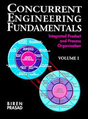Cover of: Concurrent Engineering Fundamentals by Biren Prasad, Biren Prasad