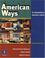 Cover of: American Ways