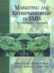 Cover of: Marketing and entrepreneurship in SMEs: an innovative approach