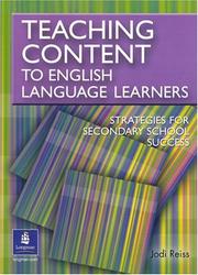 Cover of: Teaching Content to English Language Learners