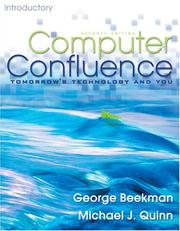 Cover of: Computer Confluence Introductory (7th Edition)