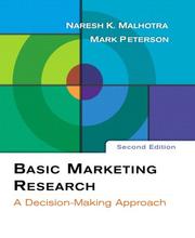 Basic marketing research by Naresh K. Malhotra, Naresh Malhotra