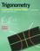 Cover of: Trigonometry
