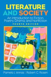 Cover of: Literature and Society by Pamela J. Annas, Robert C. Rosen