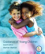 Cover of: Guidance of Young Children (7th Edition) by Marian C. Marion