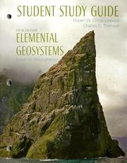 Cover of: Student Study Guide: Elemental Geosystems