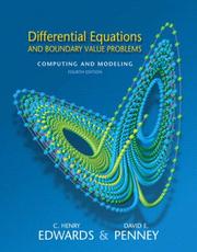 Cover of: Differential Equations and Boundary Value Problems by Henry Edwards, David Penney