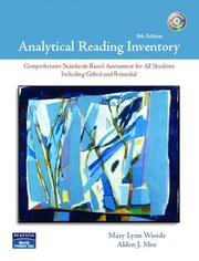 Cover of: Analytical Reading Inventory with Readers Passages (8th Edition)