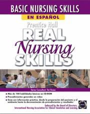 Cover of: Prentice Hall Real Nursing Skills en Espanol (Prentice Hall Real Nursing Skills) | Prentice-Hall
