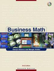 Cover of Business Math, Brief w/CD & Study Guide & Tutor Center Access Card Pkg. (7th Edition) by Cheryl Cleaves