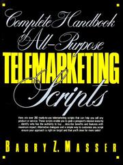 Cover of: Complete handbook of all-purpose telemarketing scripts