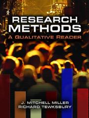 Cover of: Research Methods by J. Mitchell Miller, Richard Tewksbury