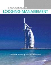 Cover of: Foundations of Lodging Management