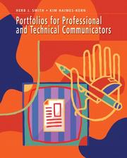 Cover of: Portfolios for Technical and Professional Communicators