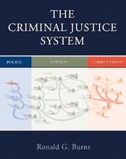 Cover of: The criminal justice system