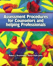 Cover of: Assessment procedures for counselors and helping professionals