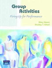 Cover of: Group Activities by Mary Keene, Bradley T. Erford