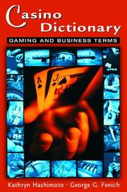 Cover of: Casino Dictionary: Gaming and Business Terms
